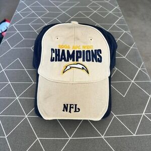 Vintage Y2K San Diego Chargers 2006 AFC West Champions hat